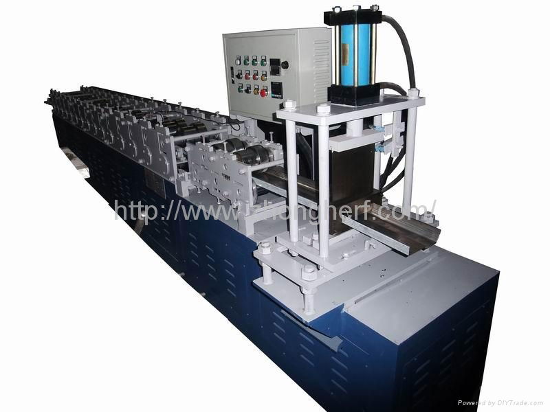 Automatic door frame roll forming machine