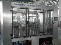 Automatic carbonated beverage 3in1 filling machine