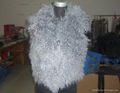 Lady's tibet sheep fur short fur vest