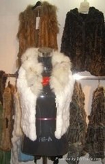 Lady's rabbit fur vest/// Guaranteed 100% rabbit