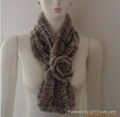 Rabbit Fur Scarf  1