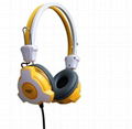 Headset w/double mic & volume control  2