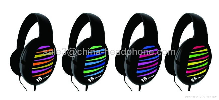 DJ headphone w/ dual volume control  2