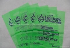 EPI oxo-biodegradable plastic bag