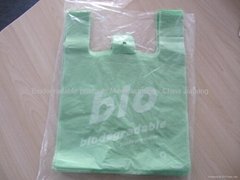 Degradable garbage bags