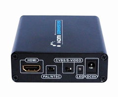 HDMI to AV (Composite / S-Video + Stereo Auido) Converter