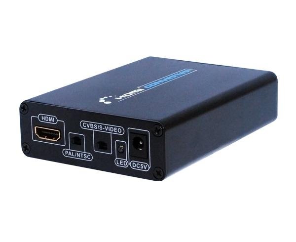 HDMI to AV (Composite / S-Video + Stereo Auido) Converter 2