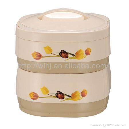 Plastic Insulated Food Storage Container/Food Warmer 3