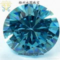 round brilliant cubic zirconia gems CZ