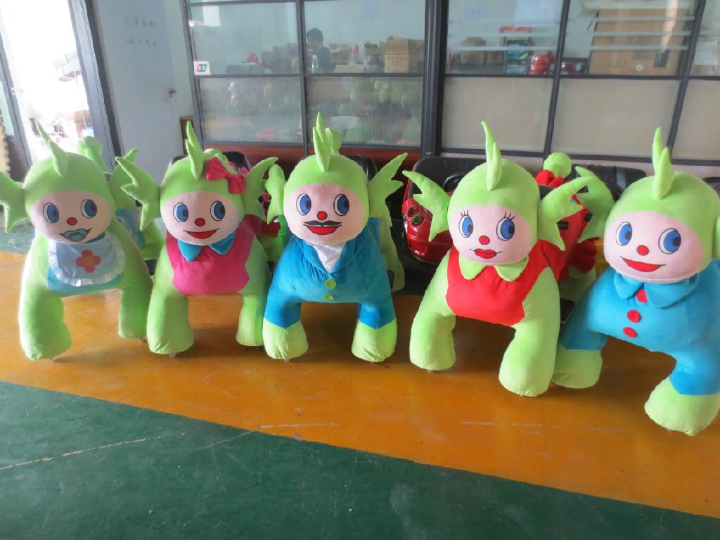 ride on plush animals
