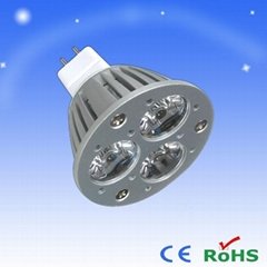 LED MR16 3x1W lamps