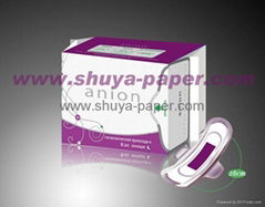 High grade cotton magnetic anion sanitary napkin