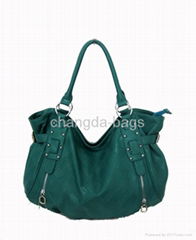 leather handbag