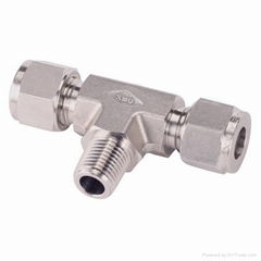 male branch tee comparession pipe fittings