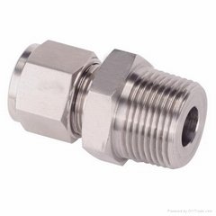 stainless steel male connector tube fittings