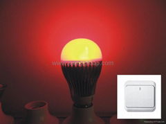 Million colors E27B W6 MC01 LED Bulb by Oridinary On/Off Switch