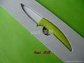 dophin ABS handle 3" ceramic fruit knife   3