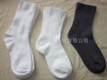 Fire retardant antibacterial socks,