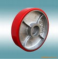  Polyurethane iron caster wheel