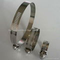 Stainless Steel Worm Gear Clamps China