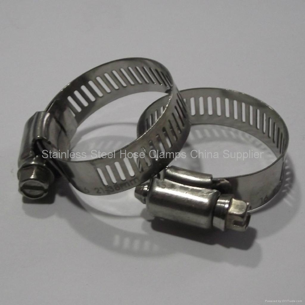 Stainless Steel Hose Clamp(Worm Drive) WDSSHC Wanda (China