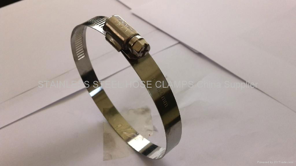 Stainless Steel Worm Gear Clamps China Supplier 5