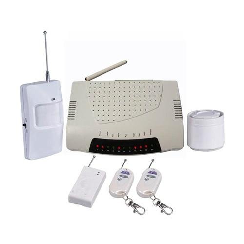 intruder alarm system with 3 relayouts