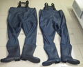 PVC fishing waders 3