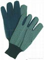 pvc dot cotton gloves 5