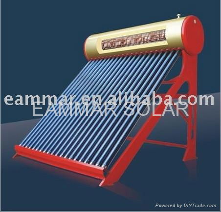 Pre-heated Solar Water Heater With Copper Coiler 2