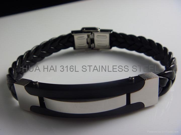 316L Stainless steel Braceletes 2