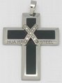 316L Stainless steel men's Jewelry/cross