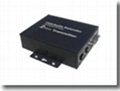浩泰原装正品1分2双口VGA音频双绞线发送器 1