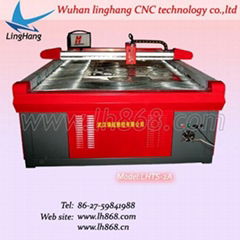 Plasma cutting machine table