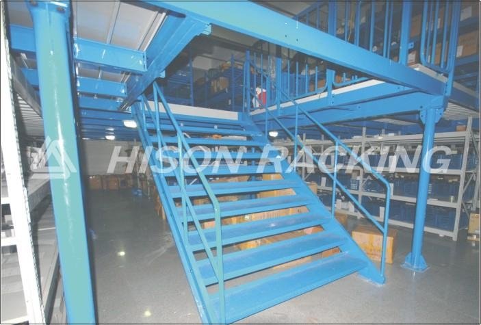 China heavy duty mezzanine shelving/ steel platform/warehouse mezzanine 3