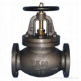 Marine Cast Steel Globe Valves JIS F7311 5K  1