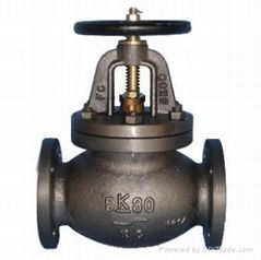 Marine Cast Steel Globe Valves JIS F7311