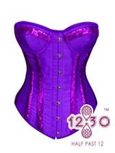 Sexy Lingerie for Your Sweetheart -- BST012 Sexy Corset (purple)