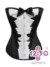 Popular Sexy Lingerie Lines for You -- MH03 Silver Widow Corset