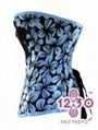 MH04 Asymmetric Blue Corset Hot Sale in