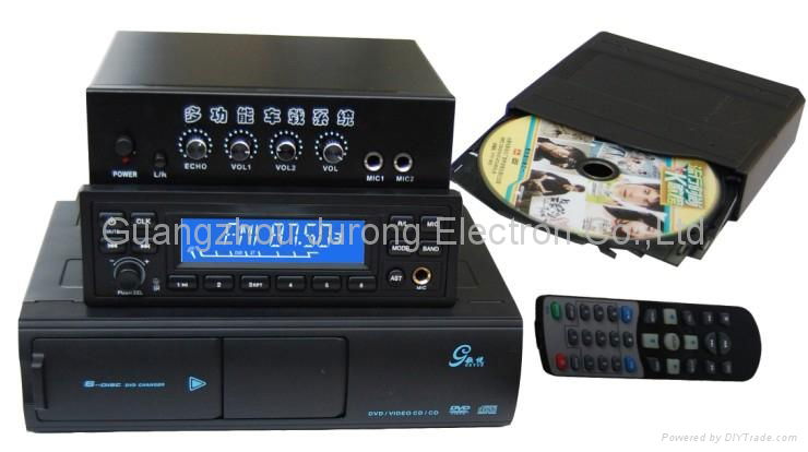 DVD player for car/bus  six-disc