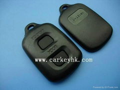 Toyota 2 buttons plastic remote key shell blank case cover housing
