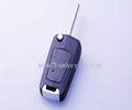 Toyota Carola 2 buttons flip modified remote key shell blank case cover 1