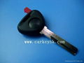 Volvo transponder chip key shell blank