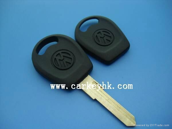 VW Jetta transponder key shell blank case cover housing