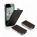 Leather battery case for iphone 4  1