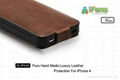 Leather battery case for iphone 4  4