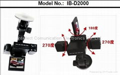 IB-D2000 Night vision  Dual Camera DVR with Swivel Screen and Lens