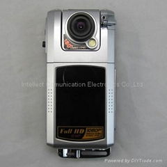 Full 1080P car DVR with  rotating lens and swivel screen 