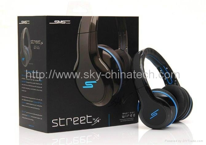 Wireless Headphones SMS Audio SYNC by 50 Cent 2012 Latest Design black 4